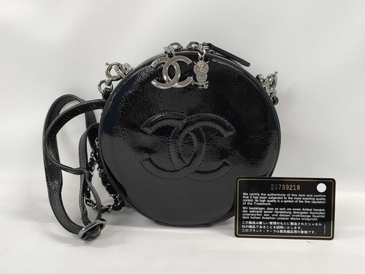 CHANEL CHANEL shoulder bag black shoulder bag