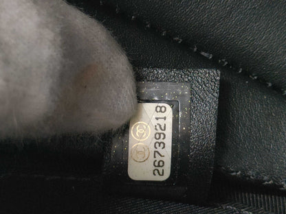 CHANEL CHANEL shoulder bag black shoulder bag