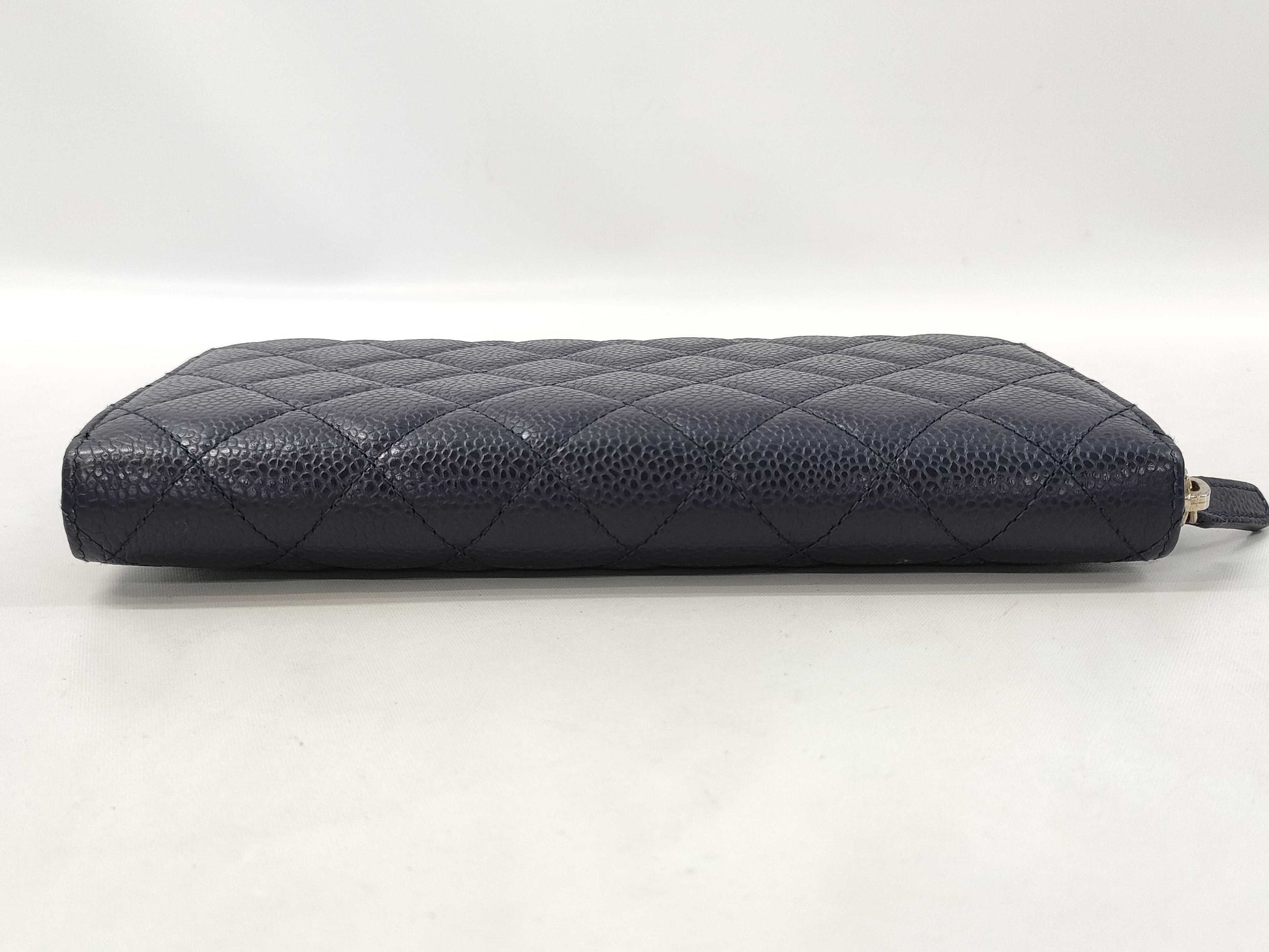 CHANEL CHANEL Second Bag Wallet Navy Wallet