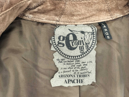 Arizona Tribes APACHE Leather Jacket Coat