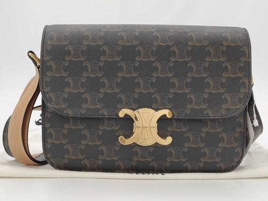 CELINE Teen Triomphe Shoulder Bag
