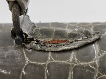 Morabito Scala Crocodile Handbag