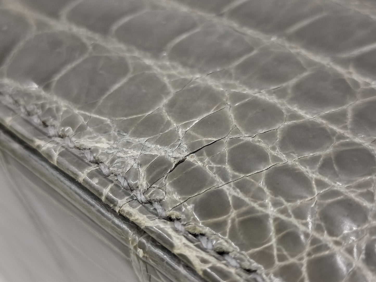 Morabito Scala Crocodile Handbag