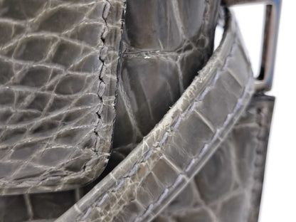 Morabito Scala Crocodile Handbag