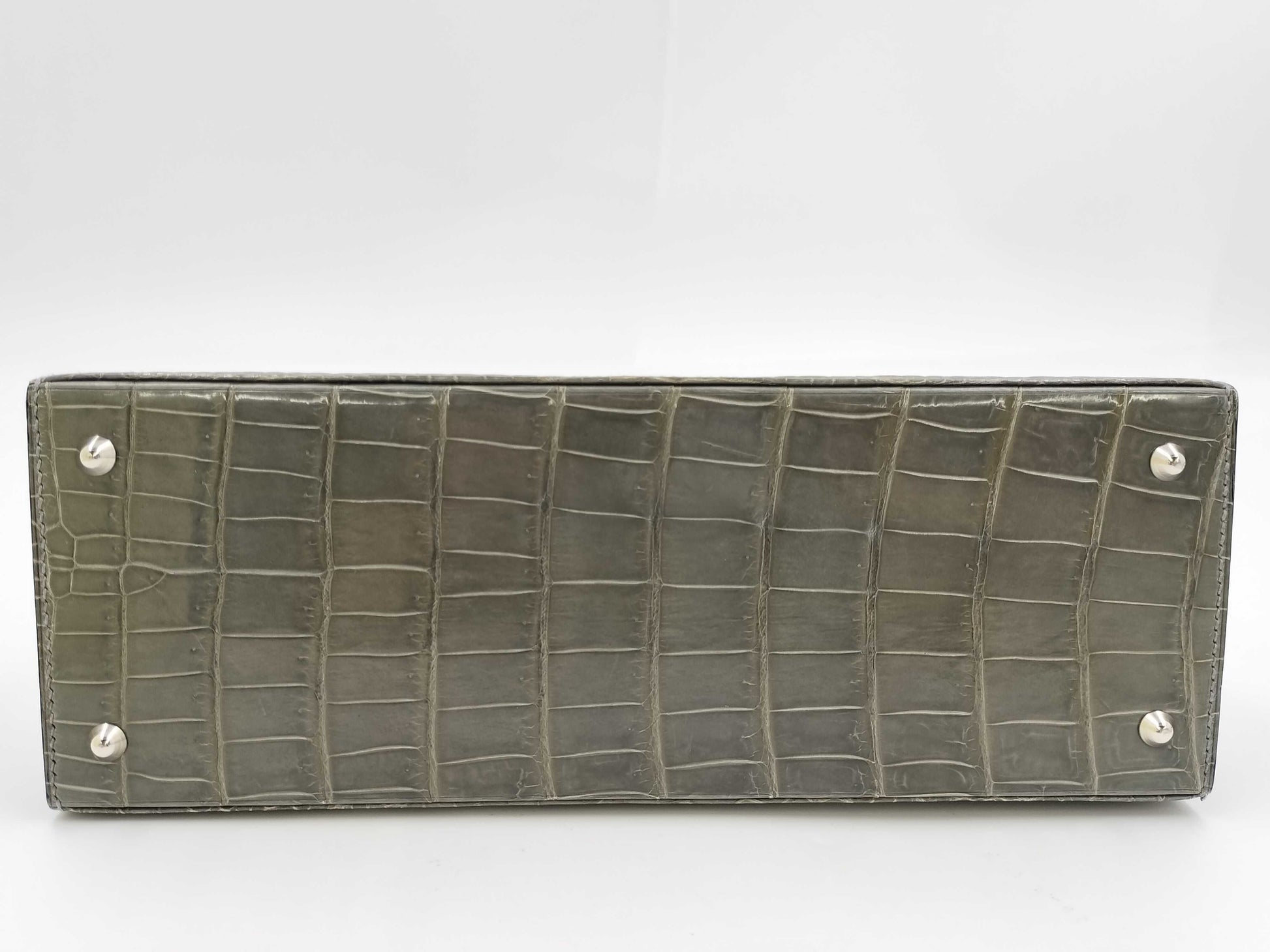 Morabito Scala Crocodile Handbag