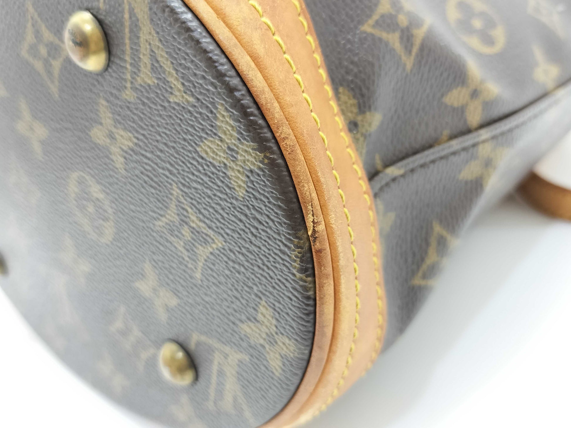 LOUIS VUITTON M42238 Monogram Bucket PM Tote Bag