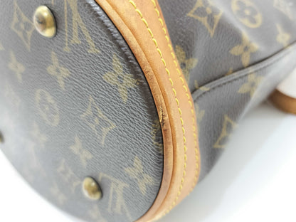 LOUIS VUITTON M42238 Monogram Bucket PM Tote Bag