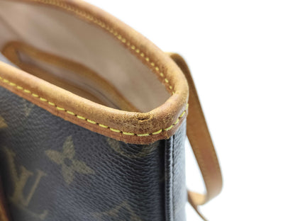 LOUIS VUITTON M42238 Monogram Bucket PM Tote Bag