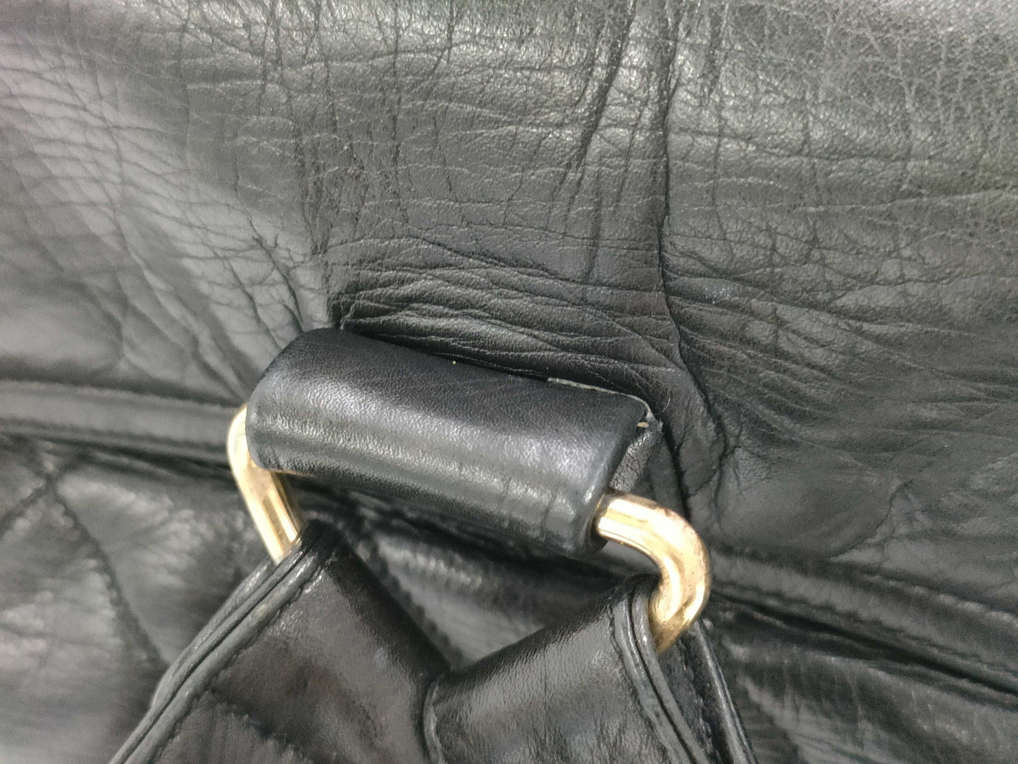CHANEL Lamb Matelasse Turnlock Backpack