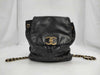CHANEL Lamb Matelasse Turnlock Backpack