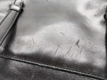 CELINE Leather Triomphe Shoulder Bag