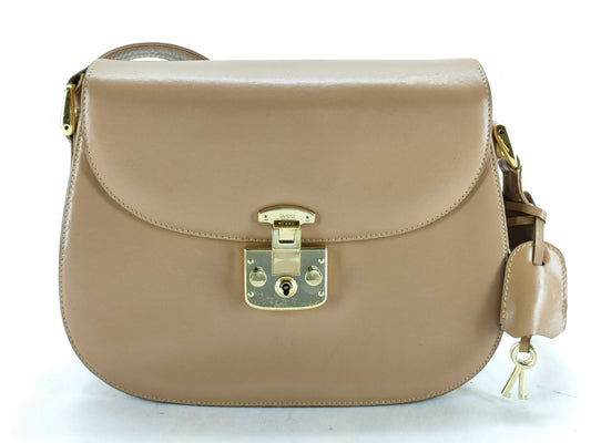 GUCCI Leather Shoulder Bag Shoulder Bag