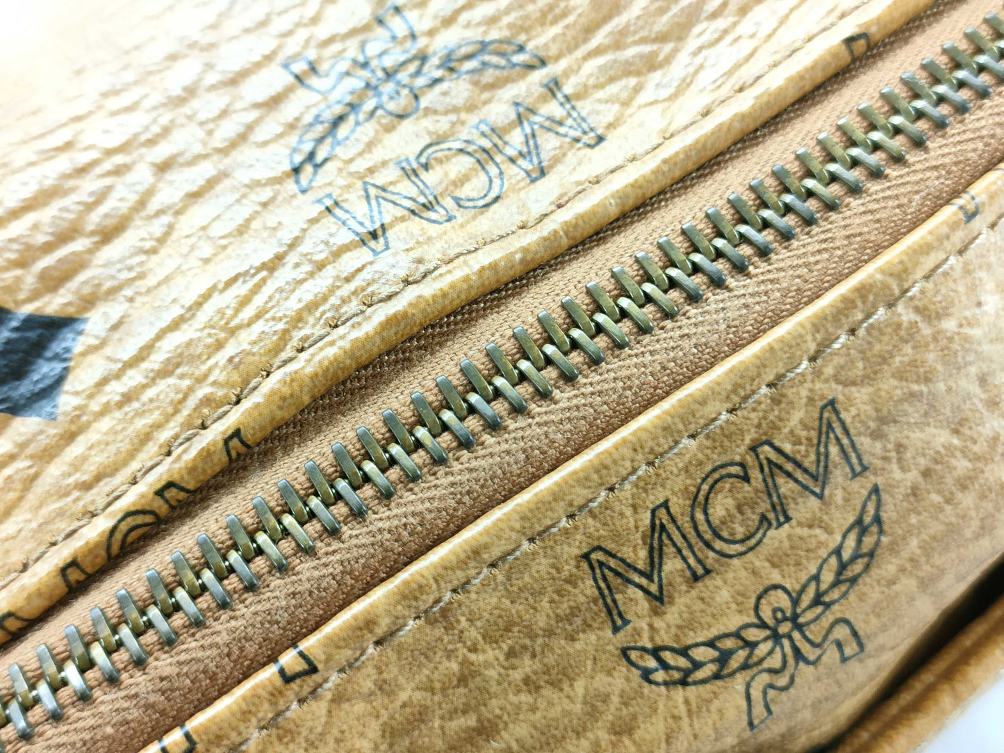MCM 2WAY Logo Boston Bag Boston Bag