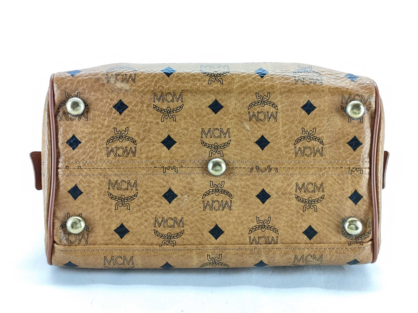 MCM 2WAY Logo Boston Bag Boston Bag