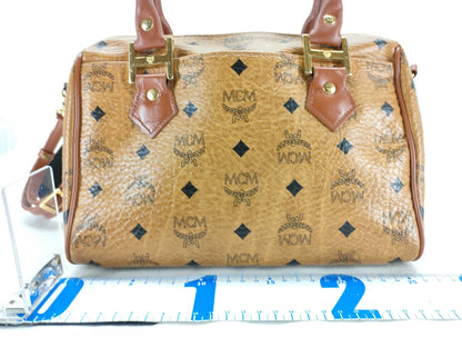 MCM 2WAY Logo Boston Bag Boston Bag