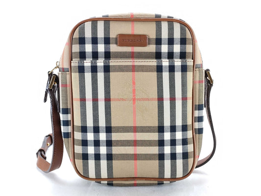 BURBERRY Nova Check Shoulder Bag