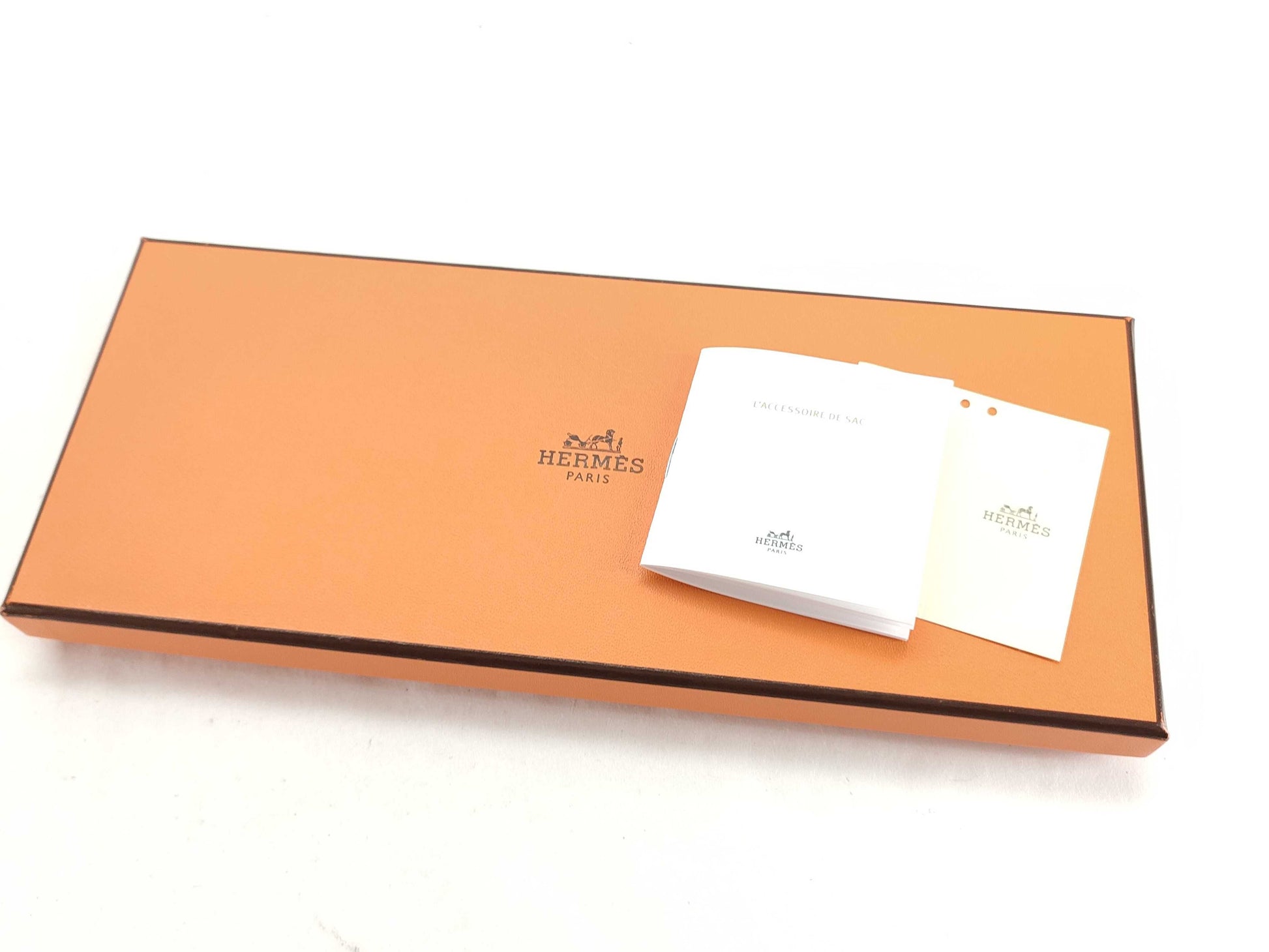 HERMES Leather Butler Charm