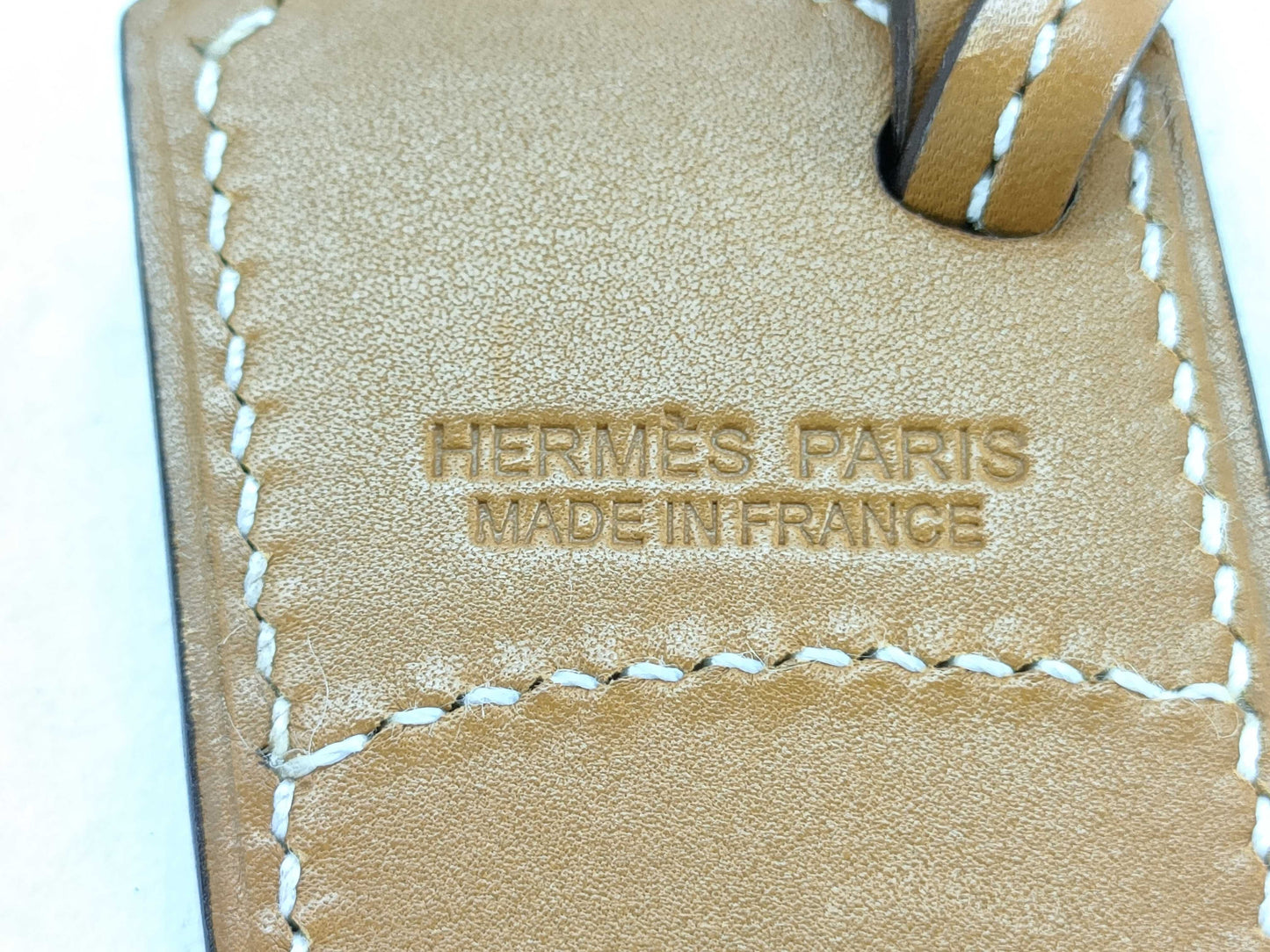 HERMES Leather Butler Charm