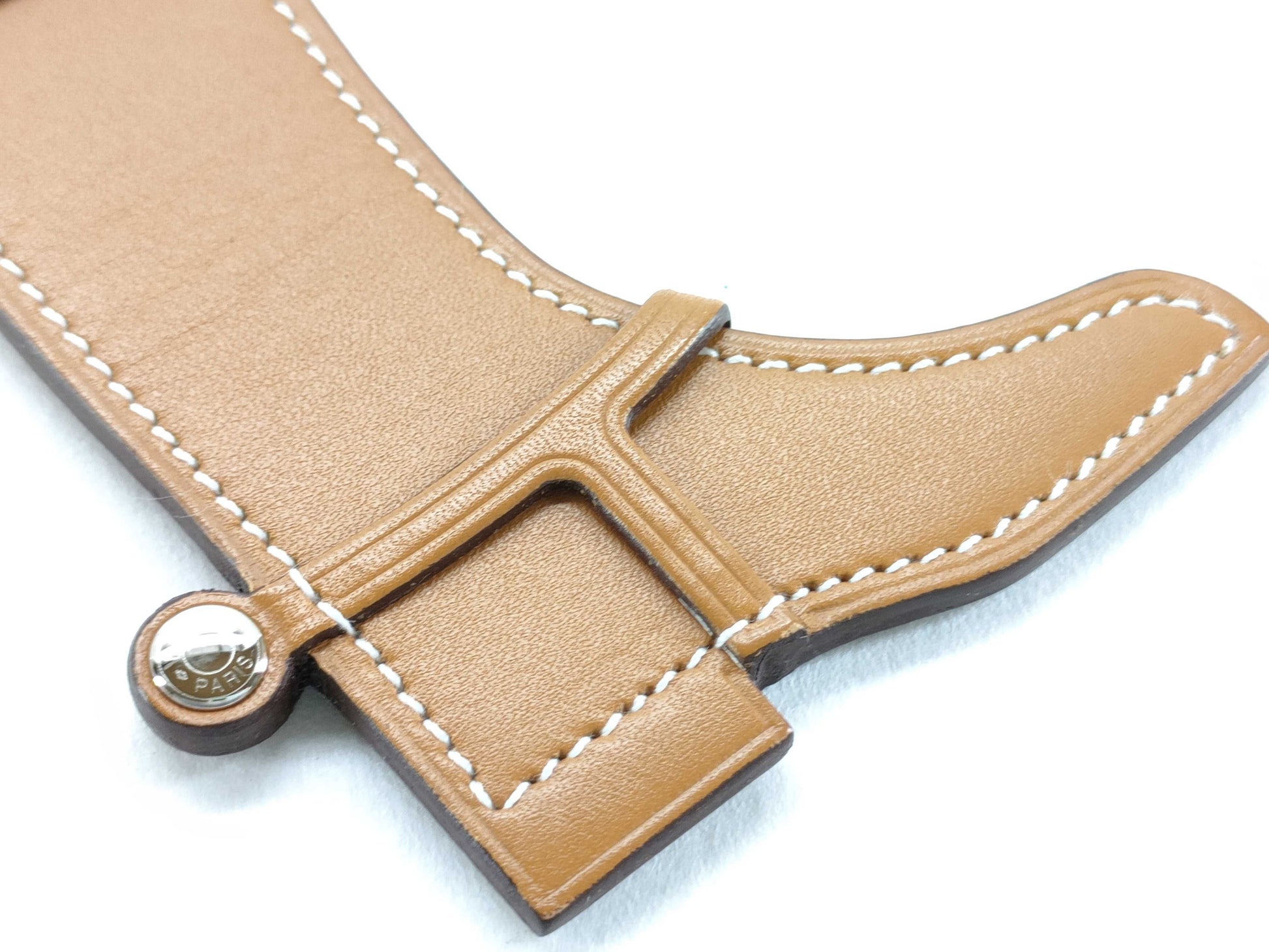 HERMES Leather Butler Charm