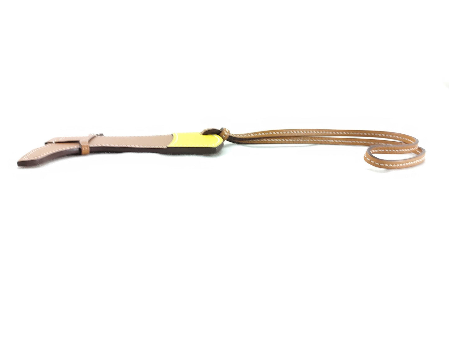 HERMES Leather Butler Charm
