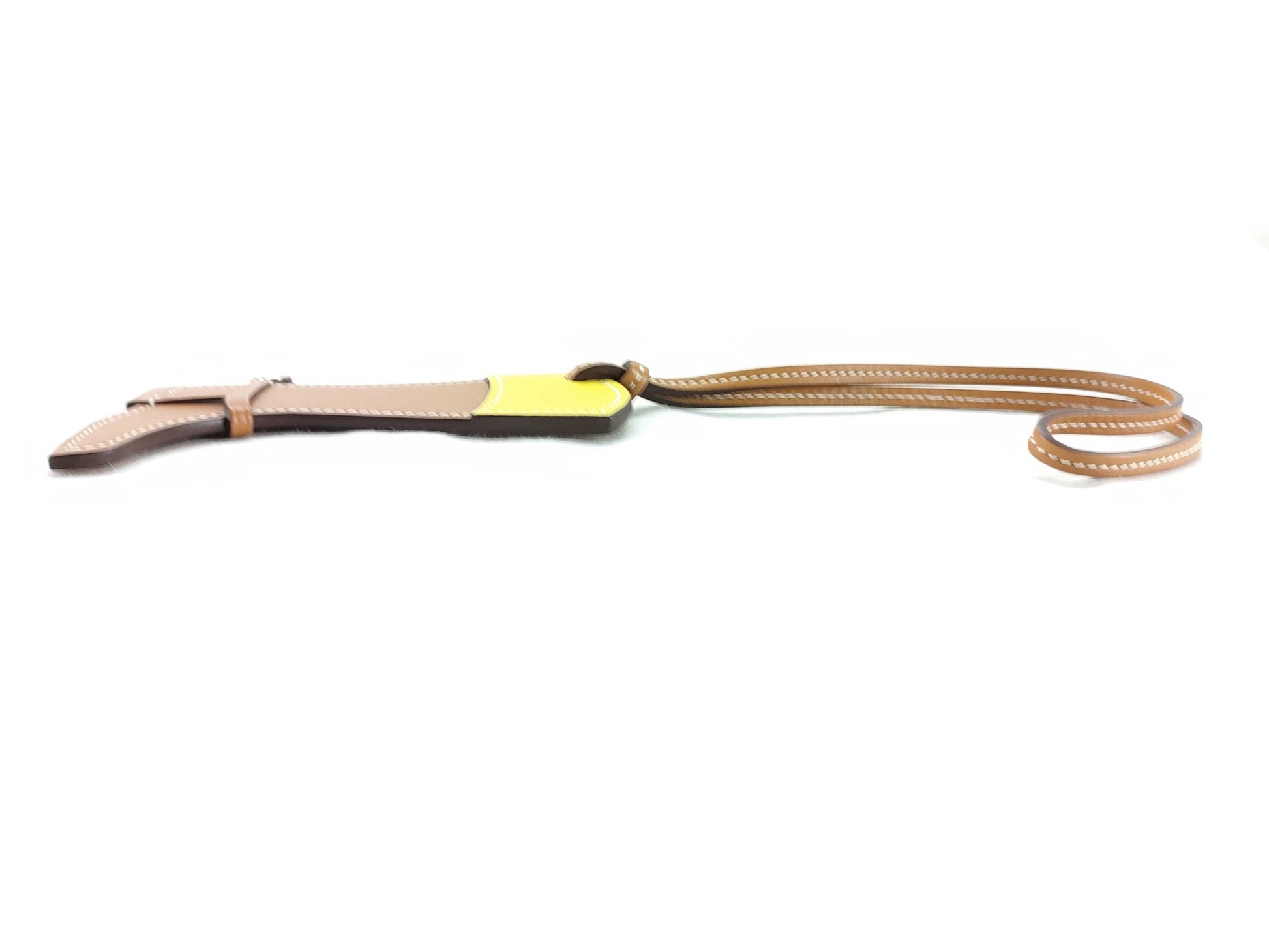 HERMES Leather Butler Charm