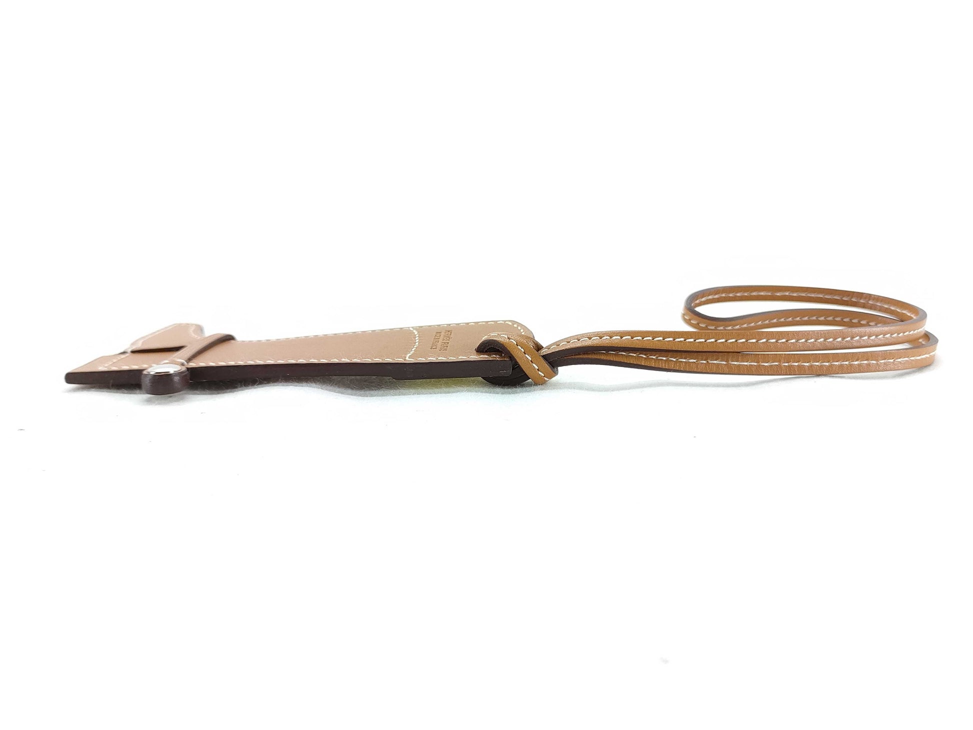 HERMES Leather Butler Charm