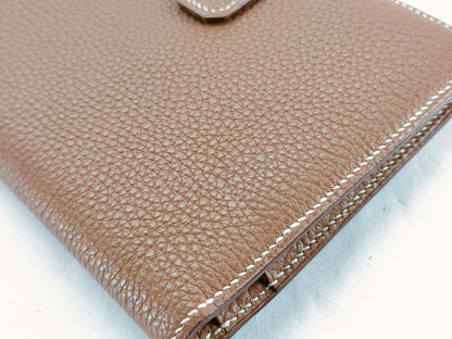 HERMES Leather Jura Wallet