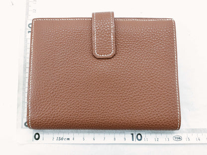 HERMES Leather Jura Wallet