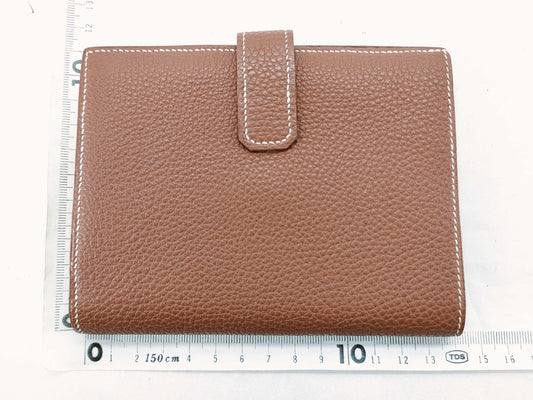 HERMES Leather Jura Wallet