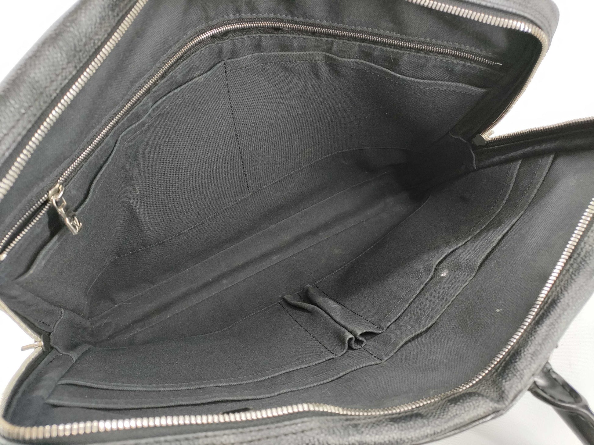 LOUIS VUITTON N41478 Damier Graphite Men's Briefcase, Business Bag BA1132, Tag Missing
