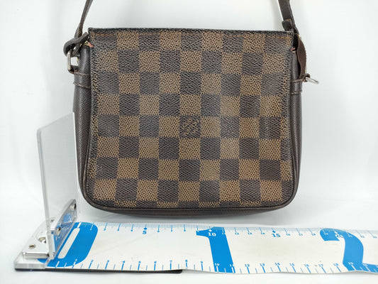 LOUIS VUITTON N51982 Damier LOUIS VUITTON N51982 Damier LOUIS VUITTON Damier Truth Makeup Pouch Mini Handbag SP0020 Pouch Pouch