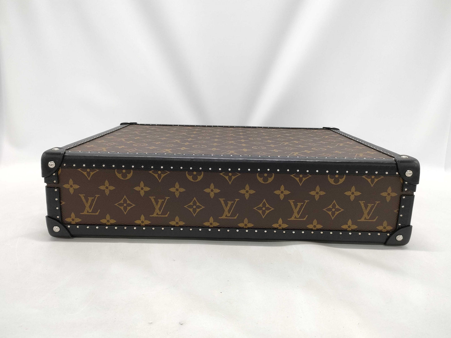 LOUIS VUITTON Monogram Macassar President Business Bag