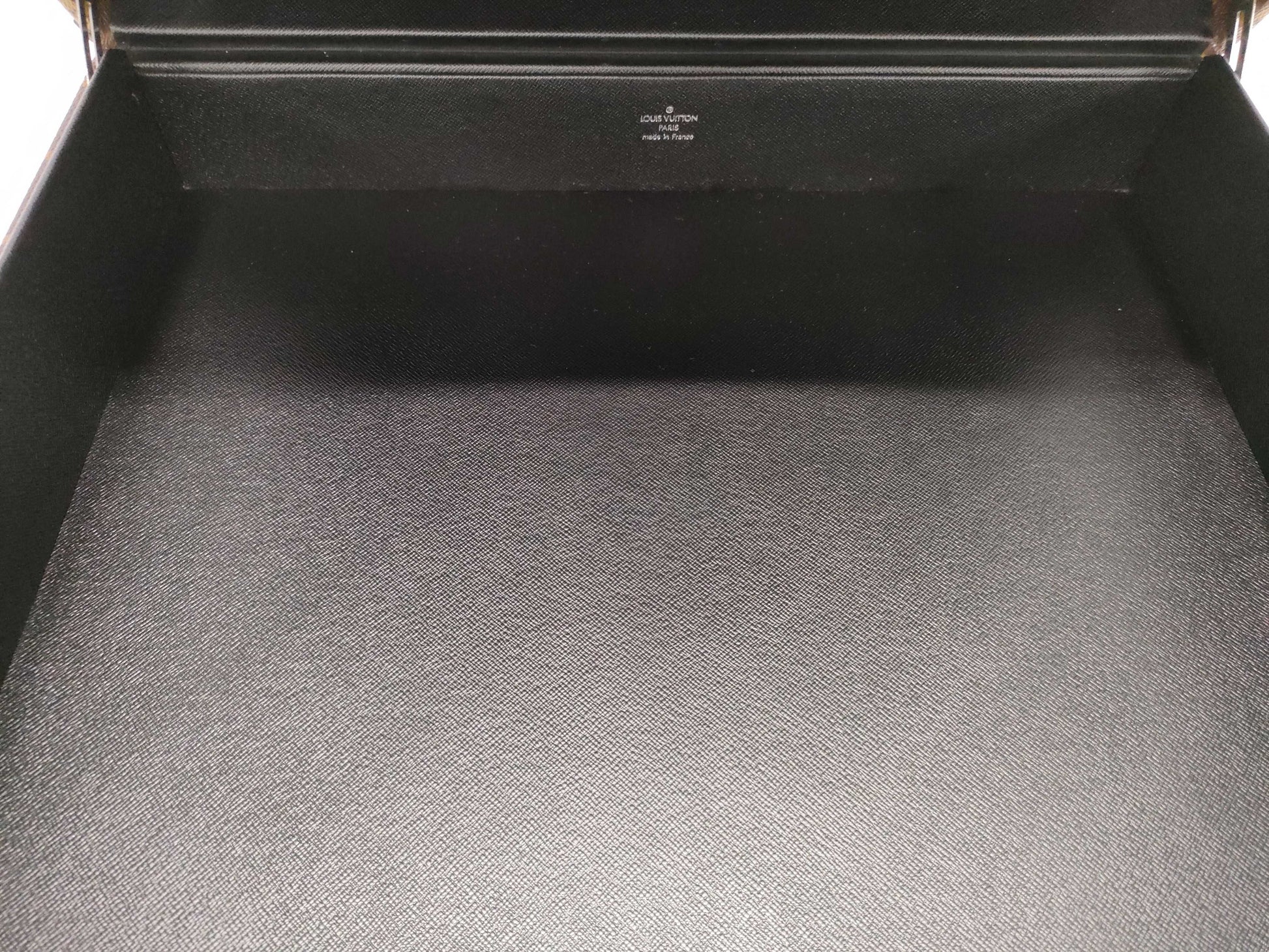 LOUIS VUITTON Monogram Macassar President Business Bag