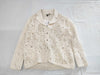 CHANEL Cardigan with Stone Camellia Coco Buttons, Size 22C, P72095, 100% Cashmere, Size 34