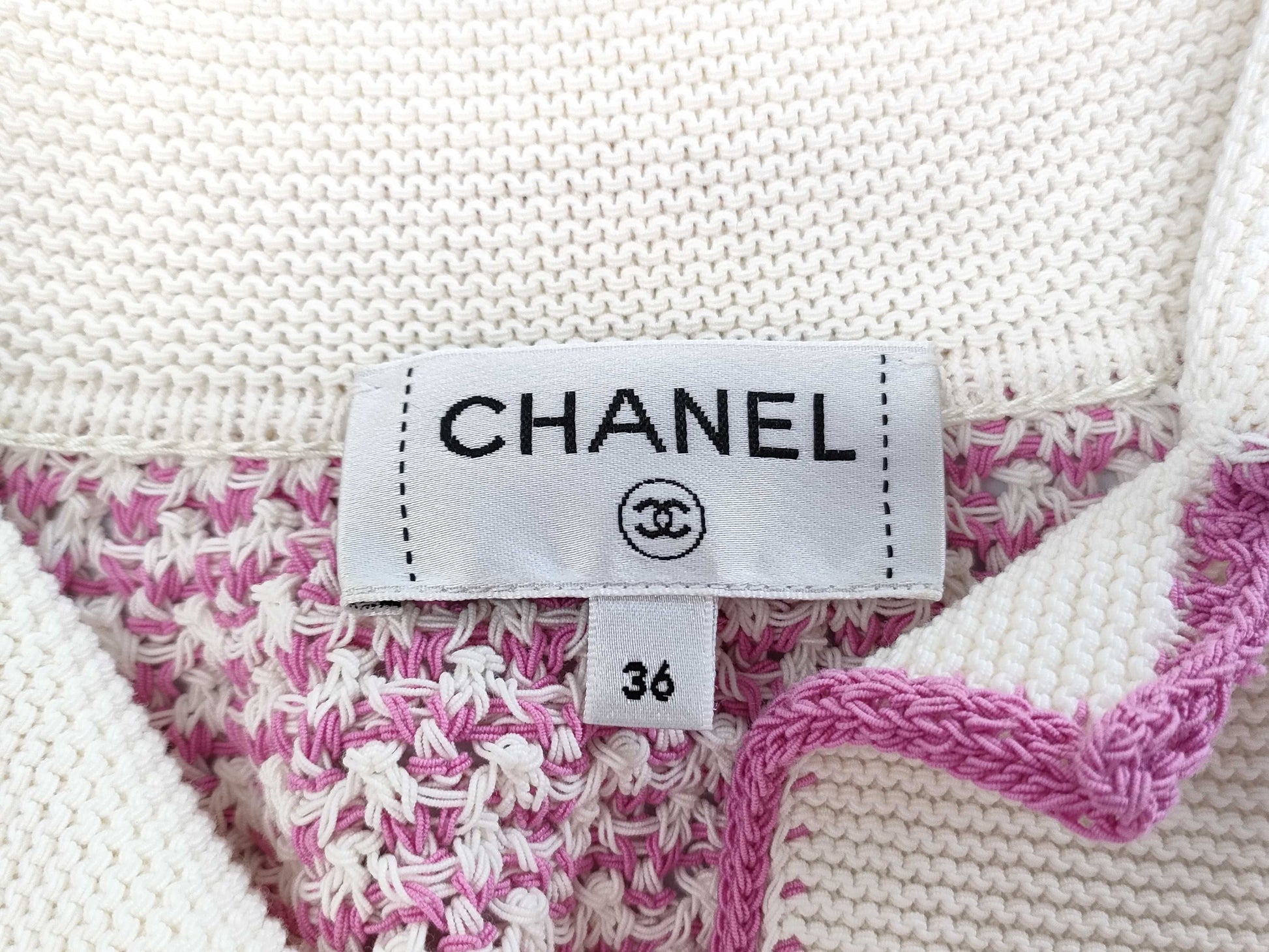 CHANEL Cardigan 22SS P72239 Lion Button Size 36 Cardigan