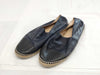 CHANEL Coco Mark Leather Espadrilles G29741 Men's Size 44 Other Shoes