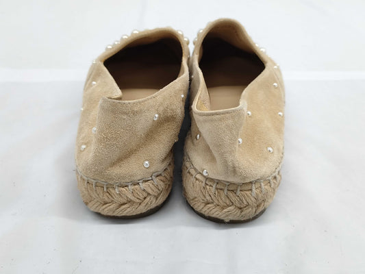 CHANEL Espadrilles with Coco Mark and Pearl, G29762, Size 36, Other Shoes