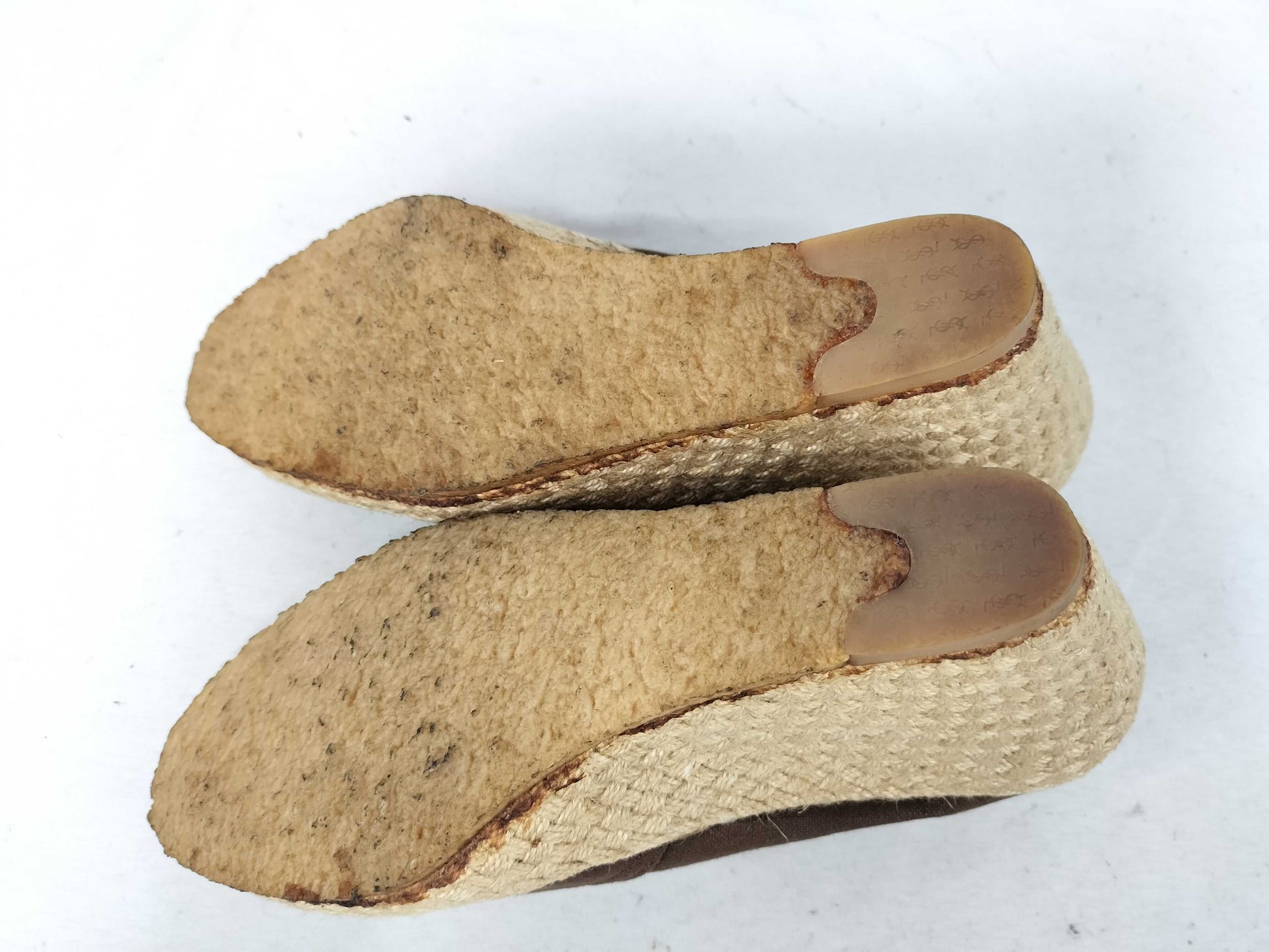 Yves Saint Laurent Wedge Sole Logo Pumps