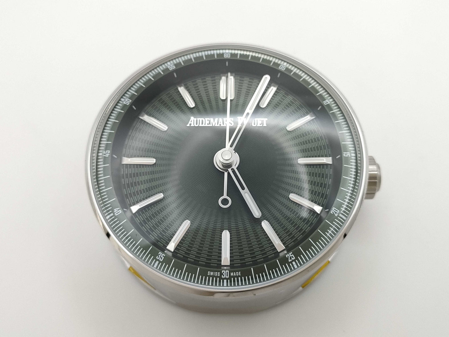 AUDEMARS PIGUET Table Clock CODE 1232 Quartz Green Dial