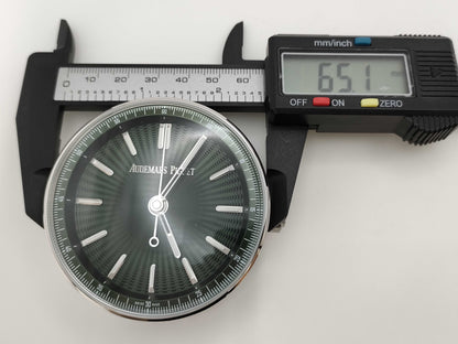 AUDEMARS PIGUET Table Clock CODE 1232 Quartz Green Dial