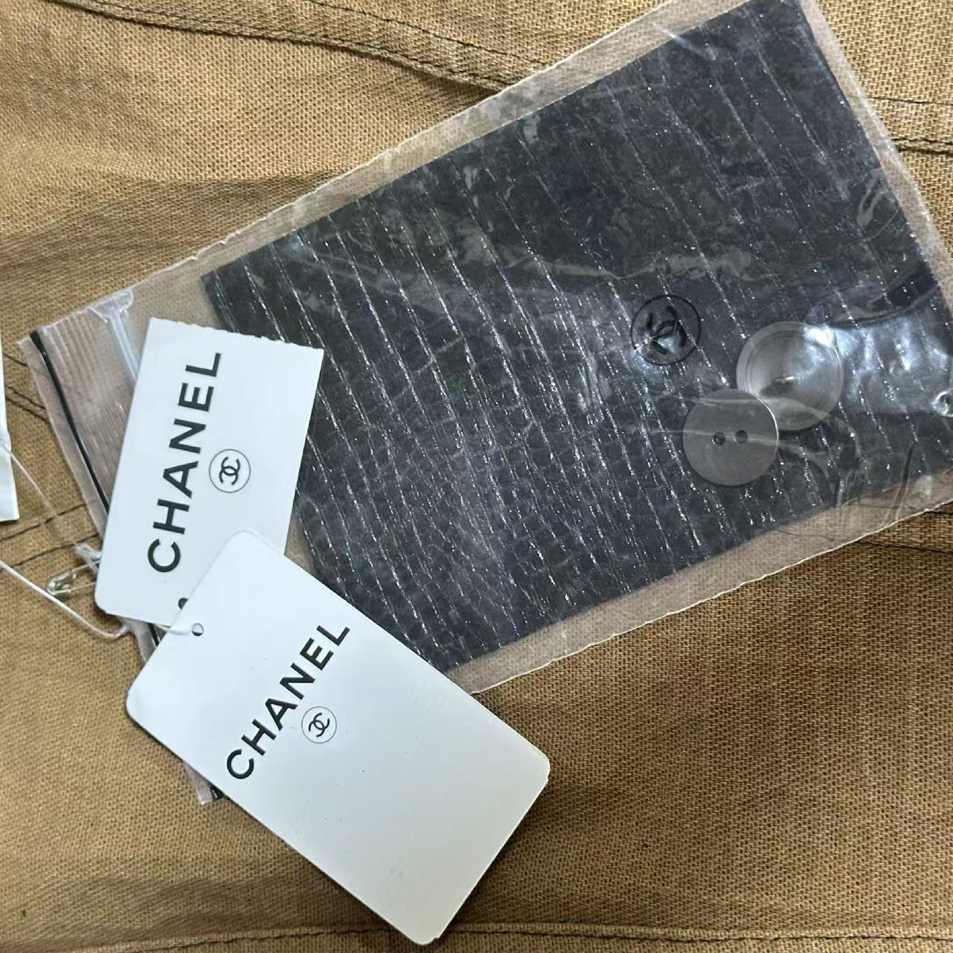 CHANEL Embossed Crocodile 36 Vest