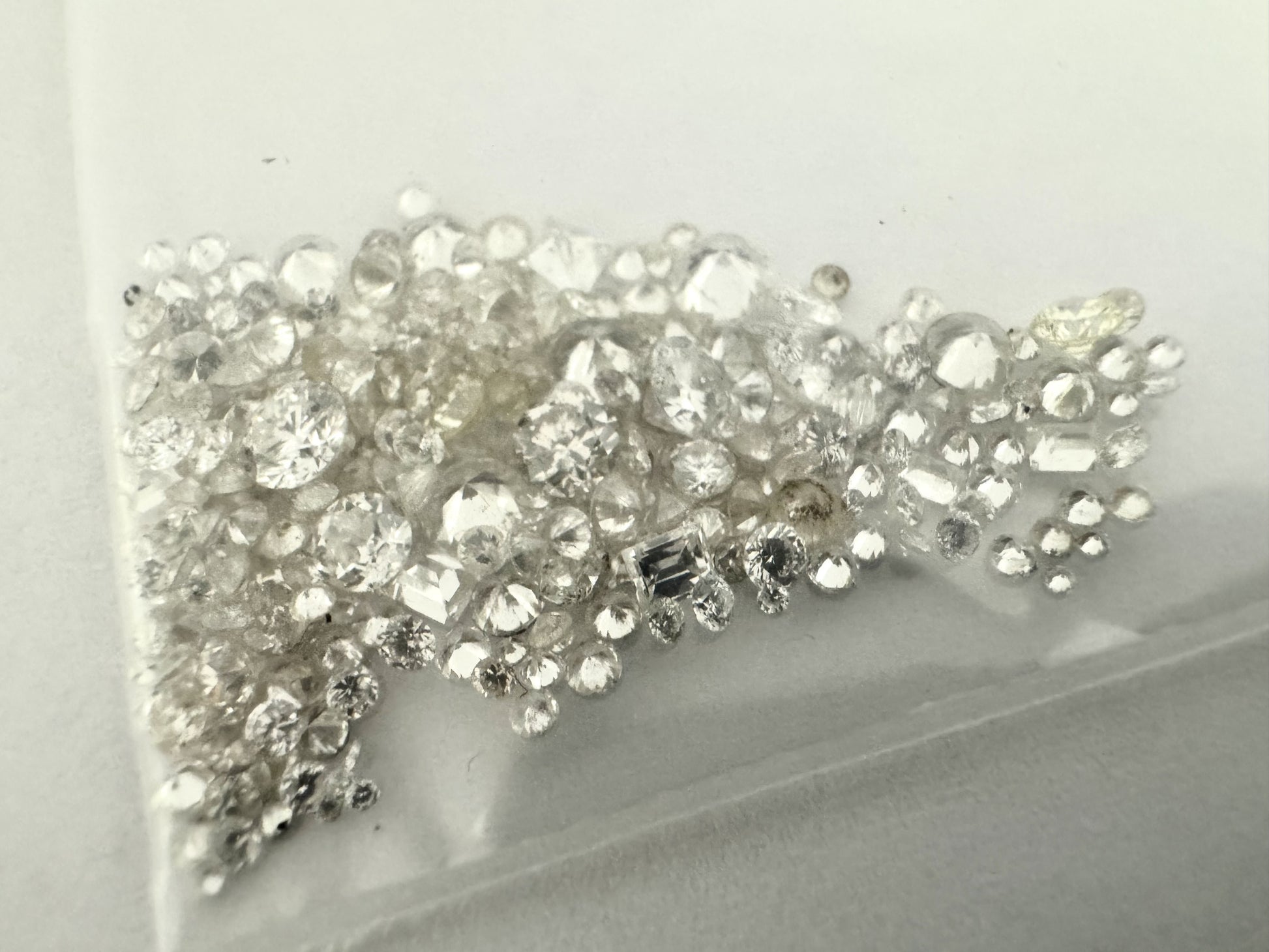 7.07ct Melee Diamonds Loose Diamond