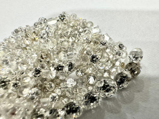 7.07ct Melee Diamonds Loose Diamond