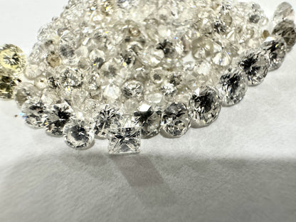 7.07ct Melee Diamonds Loose Diamond