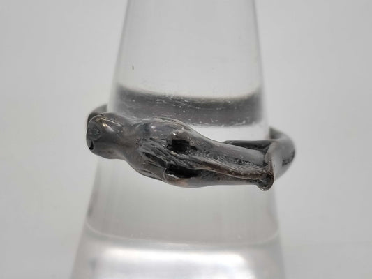 HERMES Cheval Horse Ring, size 15, 4.9g