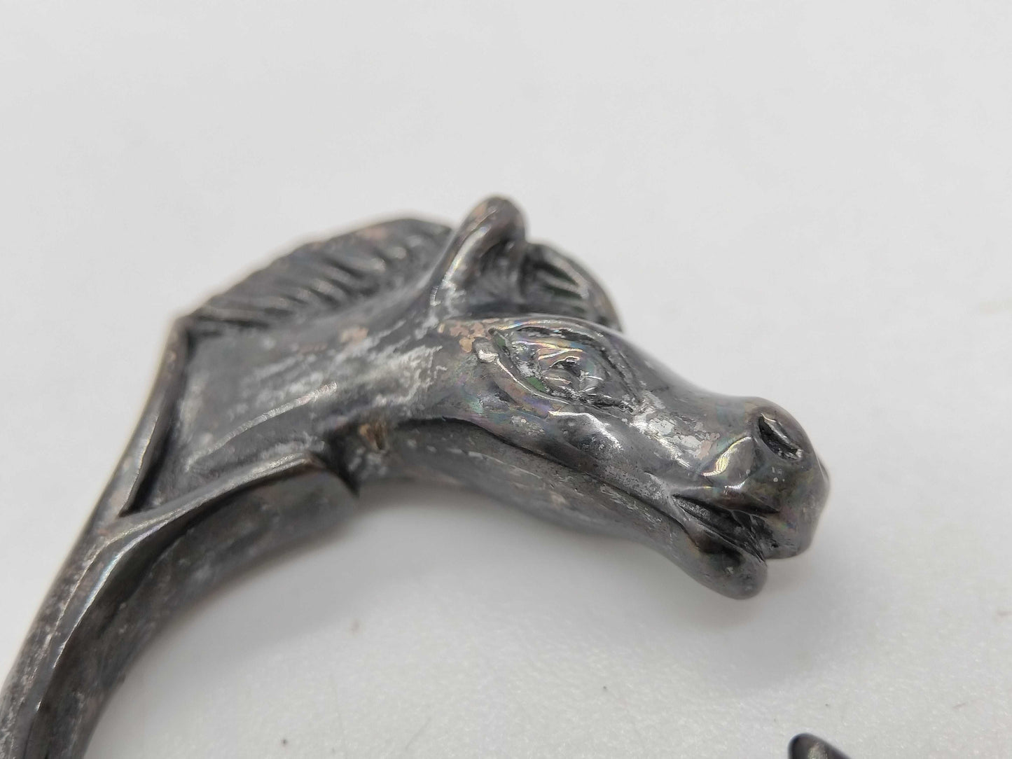HERMES Cheval Horse Ring, size 15, 4.9g