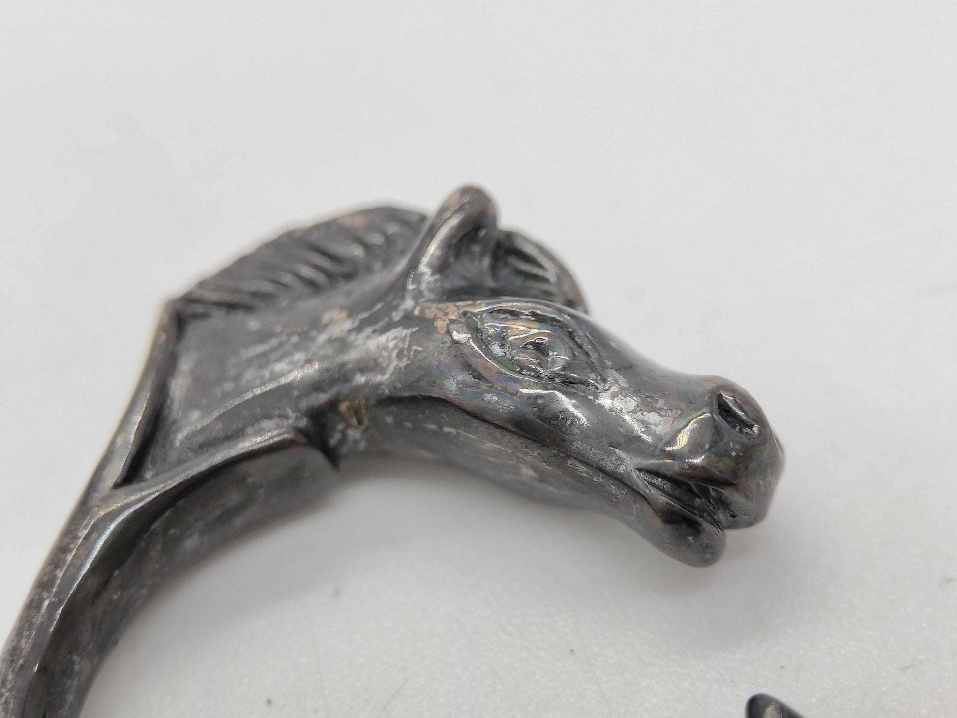 HERMES Cheval Horse Ring, size 15, 4.9g