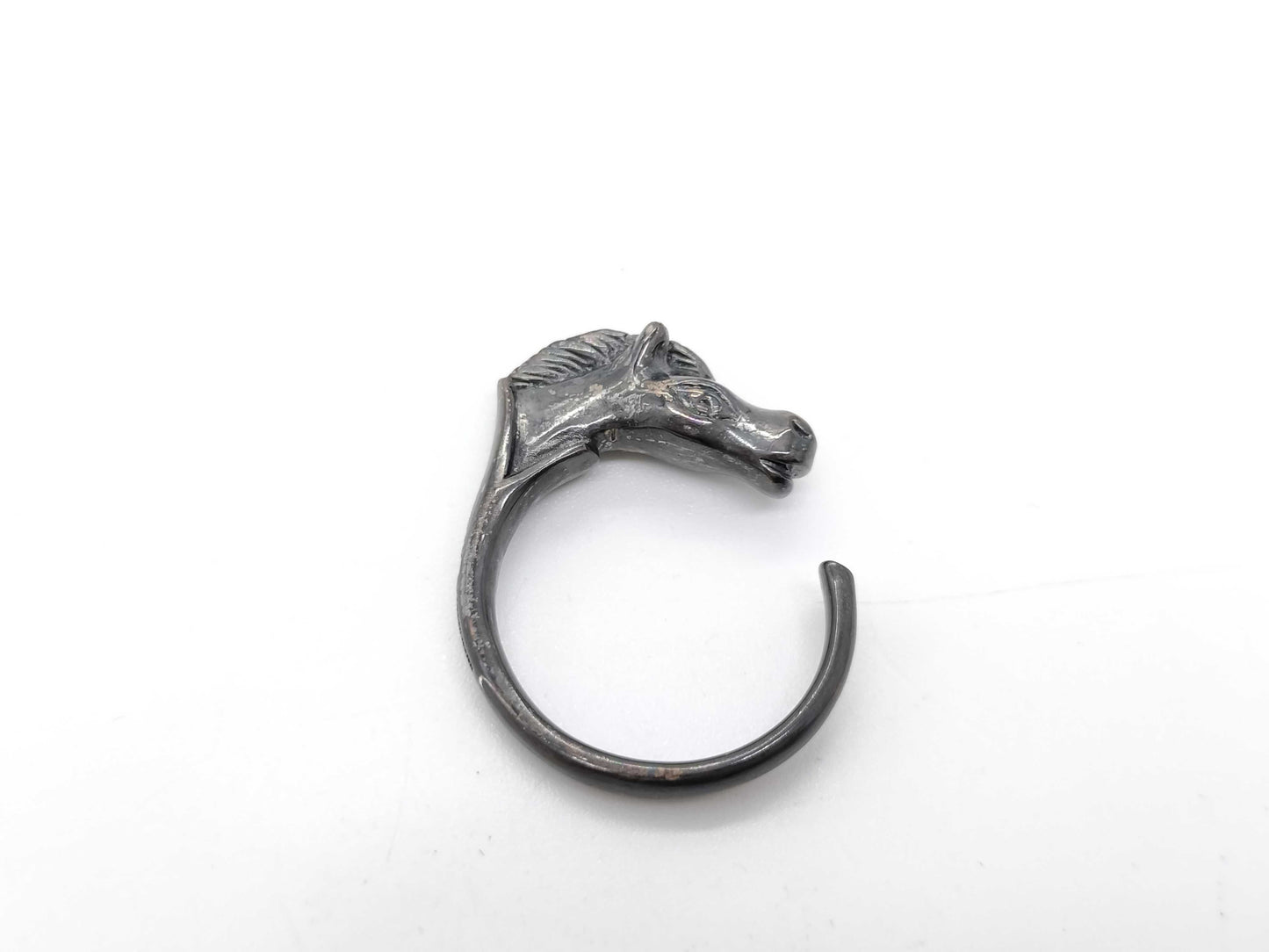 HERMES Cheval Horse Ring, size 15, 4.9g
