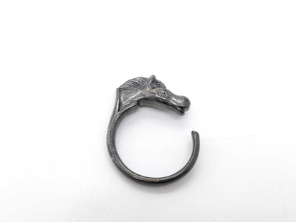 HERMES Cheval Horse Ring, size 15, 4.9g