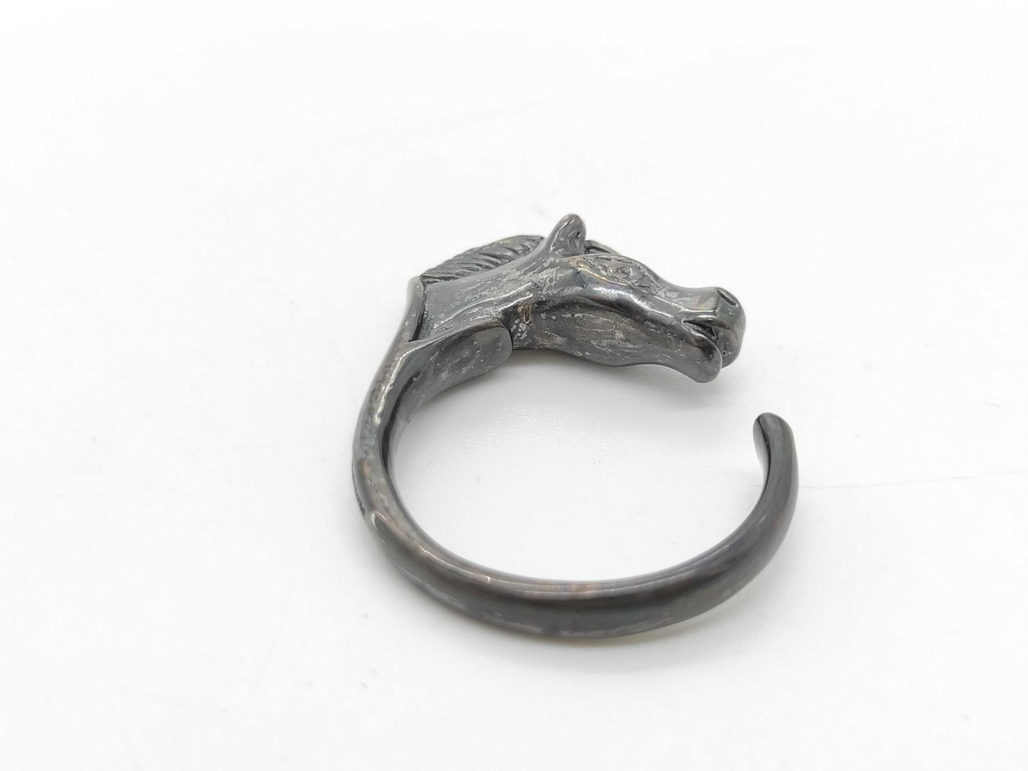 HERMES Cheval Horse Ring, size 15, 4.9g